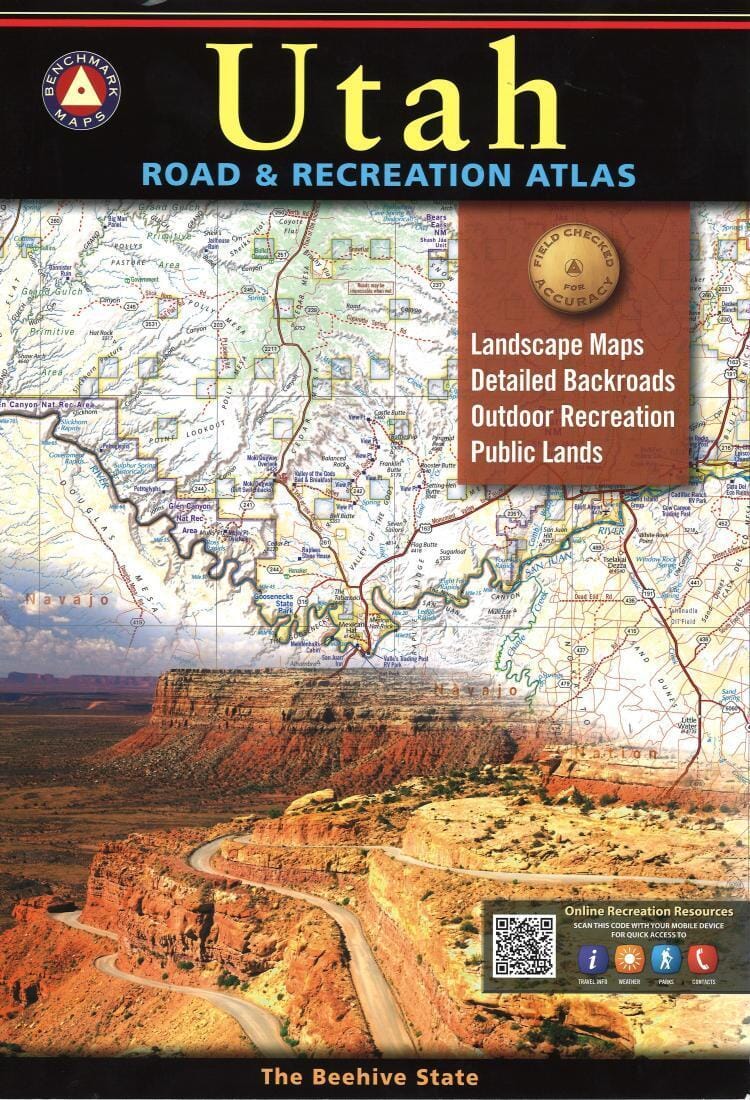Utah Road and Recreation Atlas | Benchmark Maps atlas Benchmark Maps Default Title