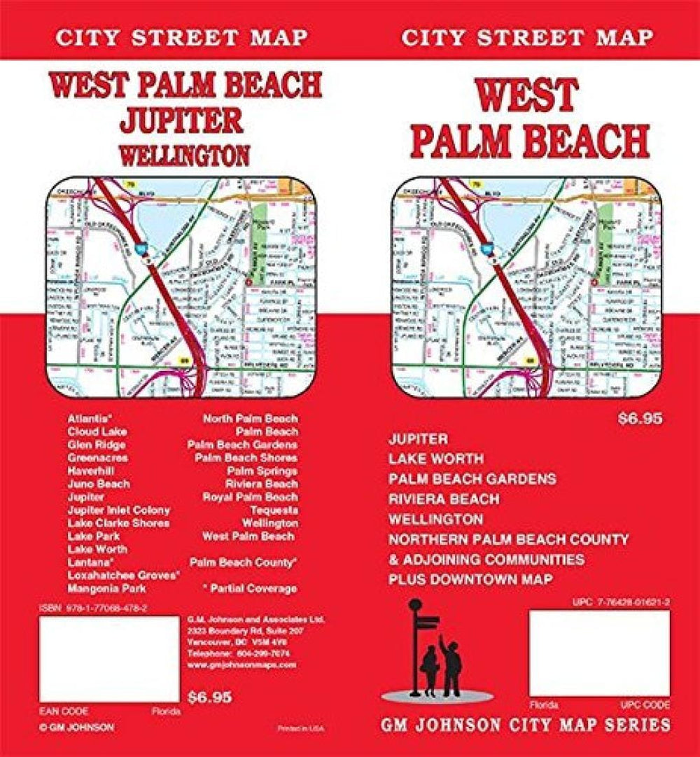 West Palm Beach, Floride | GM Johnson carte pliée GM Johnson 