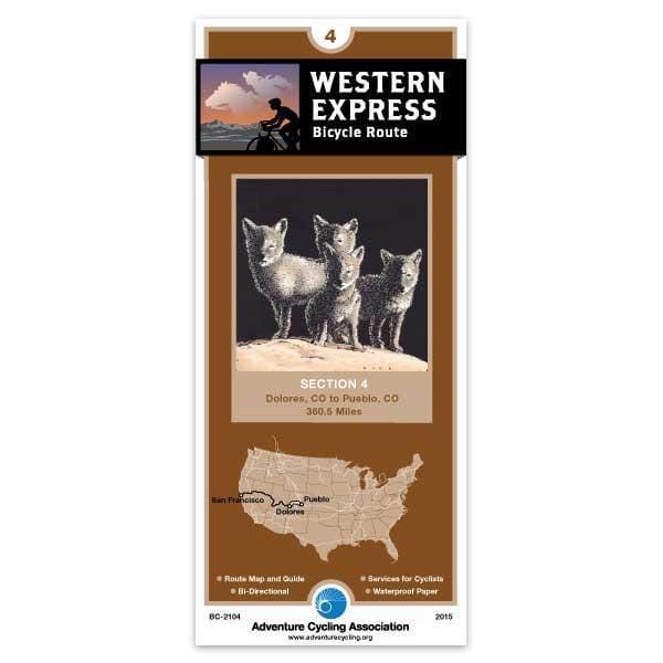 Western Express Bicycle Route Section 4 Adventure Cycling Association | Adventure Cycling Association carte cycliste Adventure Cycling Association Default Title