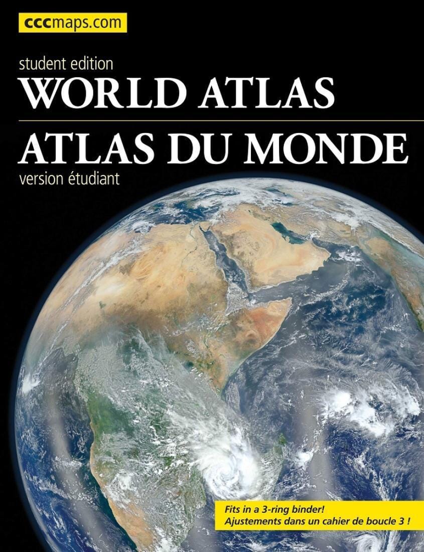 World Atlas Student Edition | Canadian Cartographics Corporation atlas Canadian Cartographics Corporation Default Title