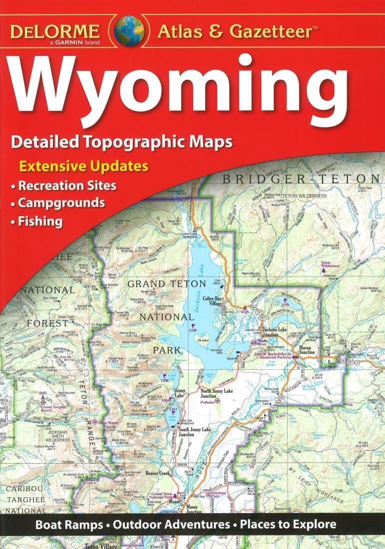 Wyoming Atlas & Gazetteer | DeLorme atlas DeLorme Default Title