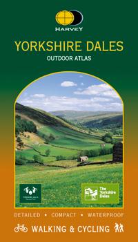 Yorkshire Dales outdoor atlas | Harvey Maps - Outdoor atlas atlas Harvey Maps